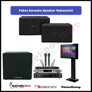 Paket Karaoke Speaker Nakamichi AV200 | Lengkap